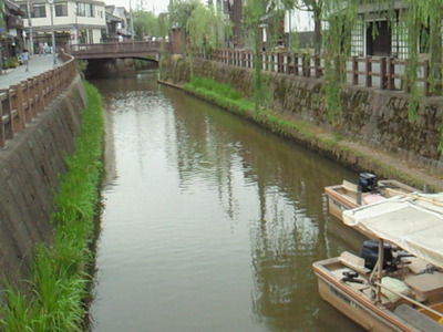 佐原の川の流れ